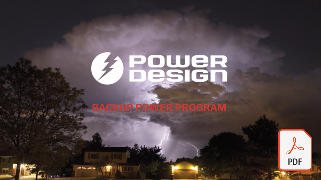 Backup Power Program | Power Design