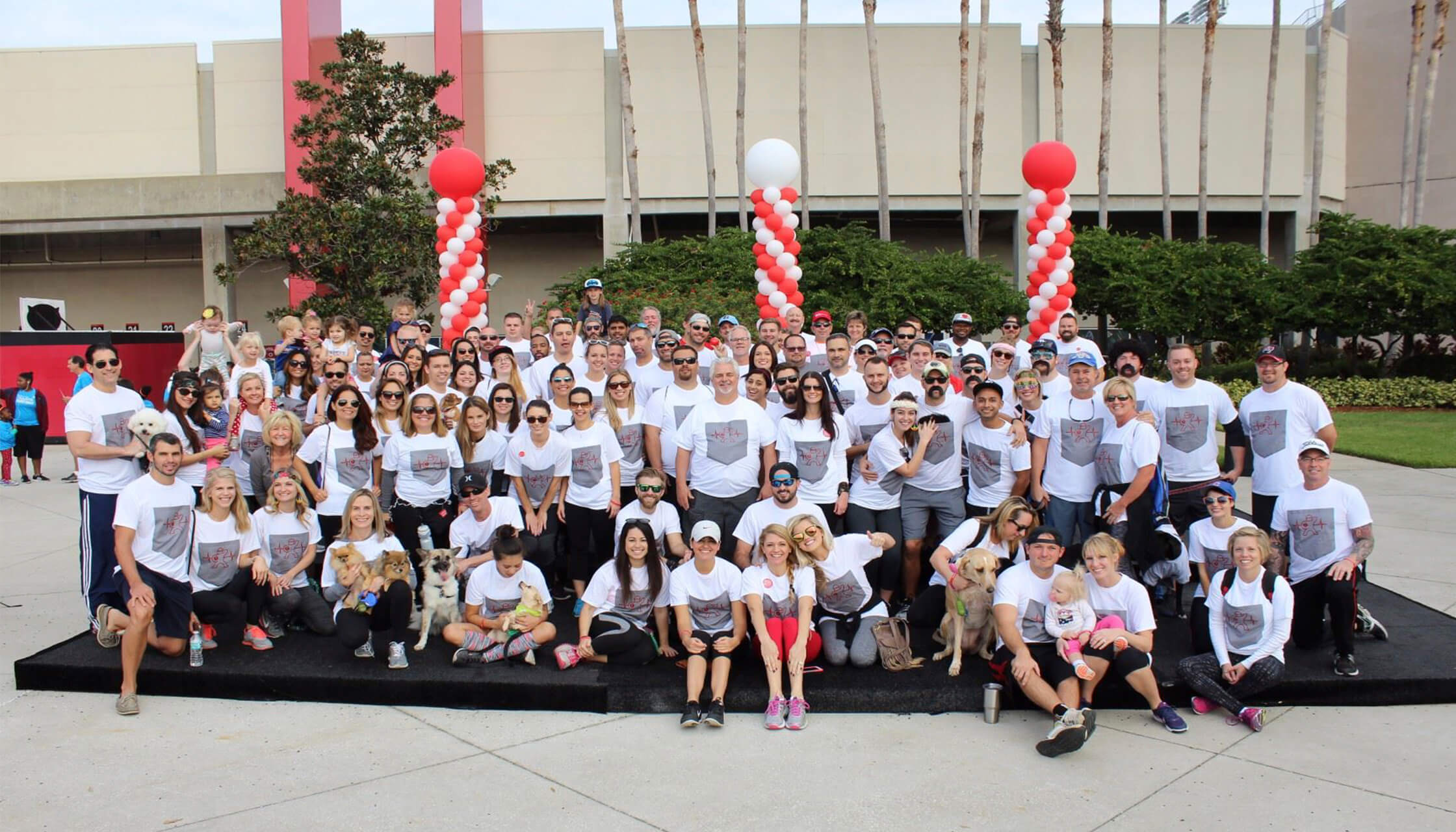 Power Design Takes Employee Wellness to the next level at the AHA Heart Walk!