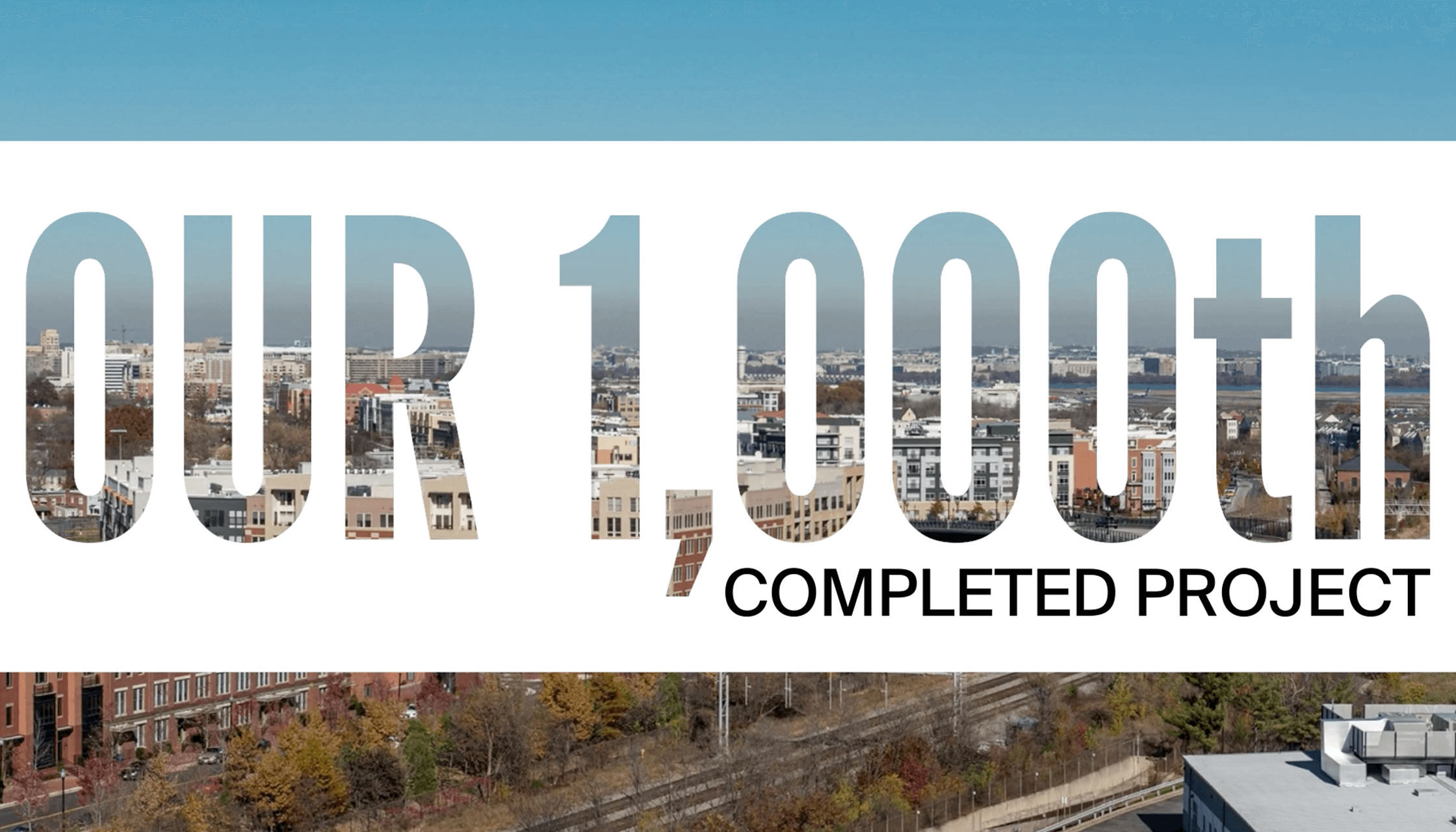 1,000 Projects Down!