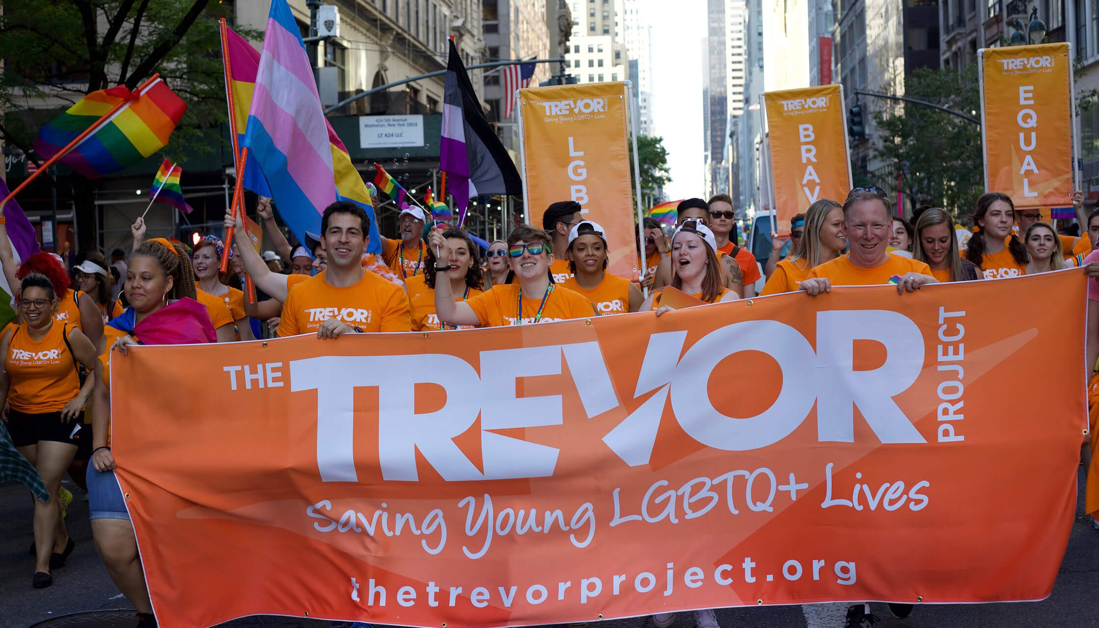 Supporting the Trevor Project