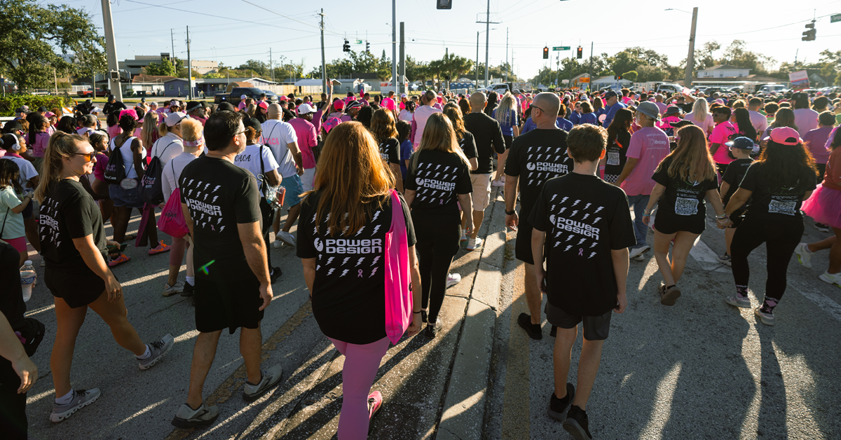 Built to Give Back: Making Strides Against Breast Cancer 💗